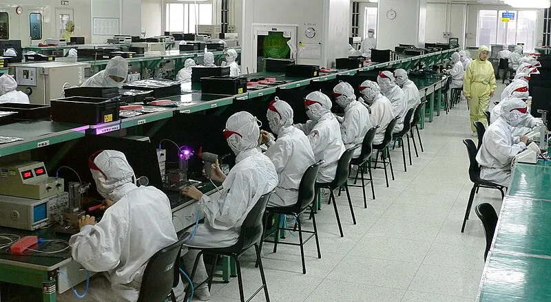 ESD-protected electronics manufacturing
