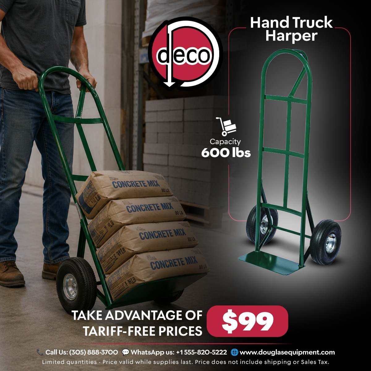 Harper Hand Truck — 600 lb capacity