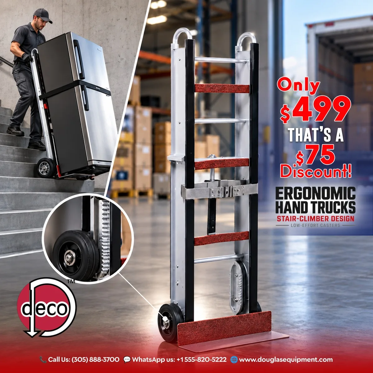 DECO Stair-Climber Hand Truck — Save $75