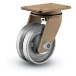 Heavy Duty Shepherd Casters for Concrete Floors